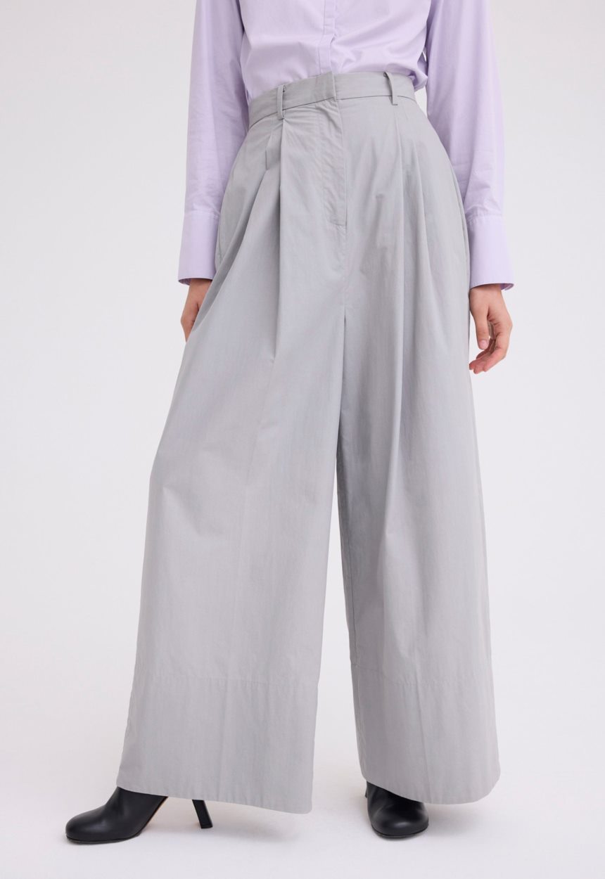 Jac+Jack Levant Wide Leg Pant - Oxide Grey